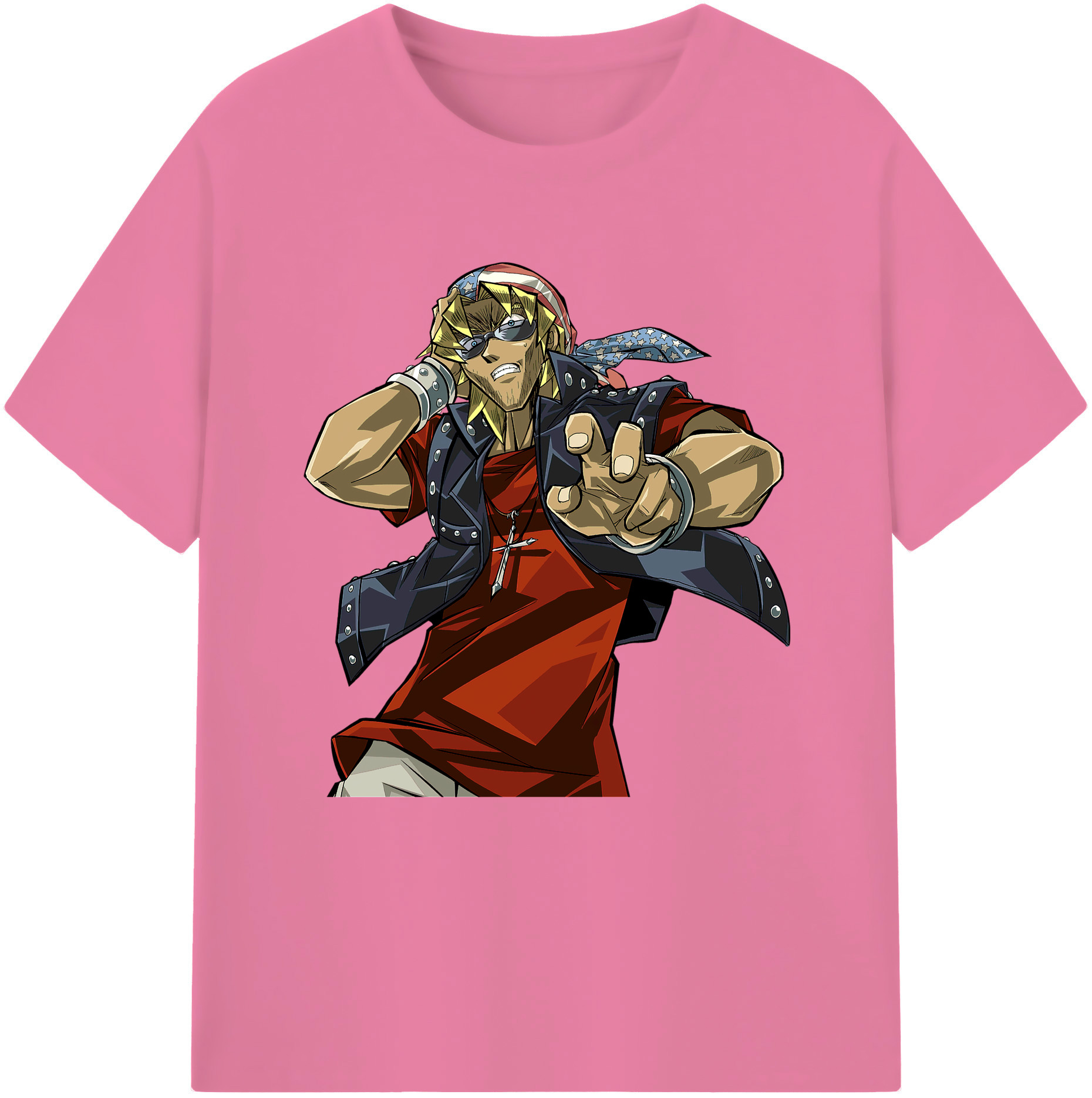 （画像用） 遊☆戯☆王 Yu-Gi-Oh! 綿100％半袖Tシャツ（フロントプリント）